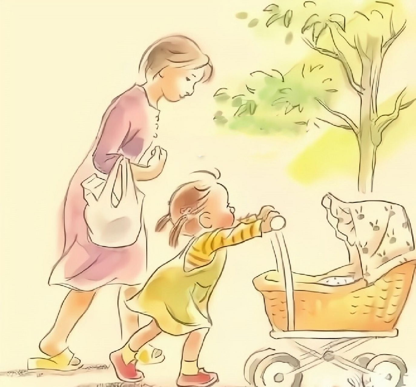 一拖二宝妈带娃‖绘画头像来啦~ 喜欢吗姐妹们! 礼貌拿图哦