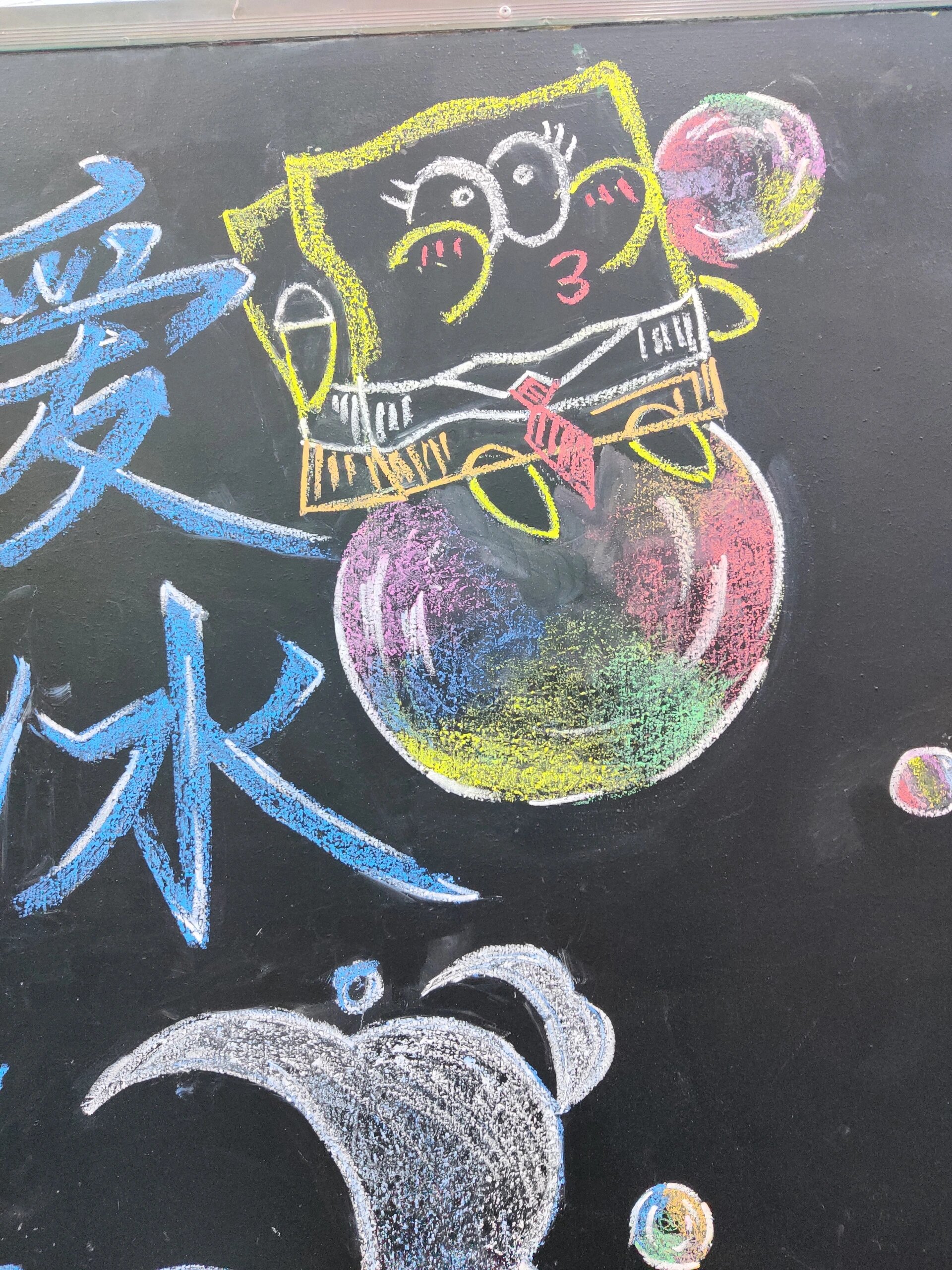 珍惜水资源黑板报