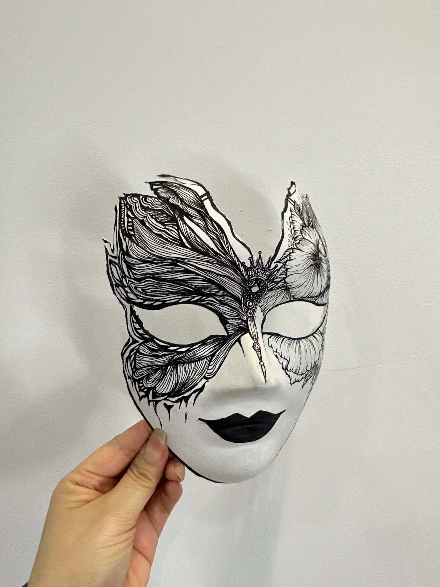 手绘面具