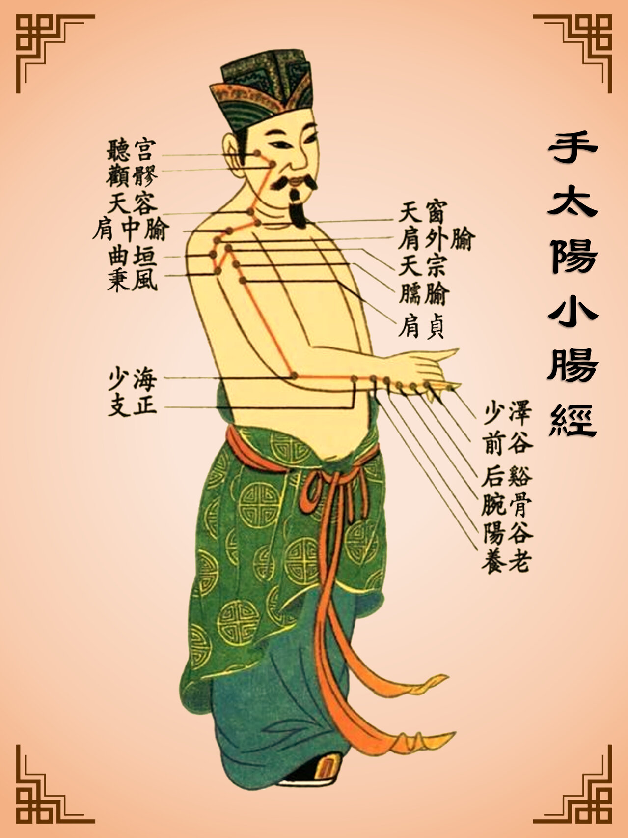 十二经络之手部经络