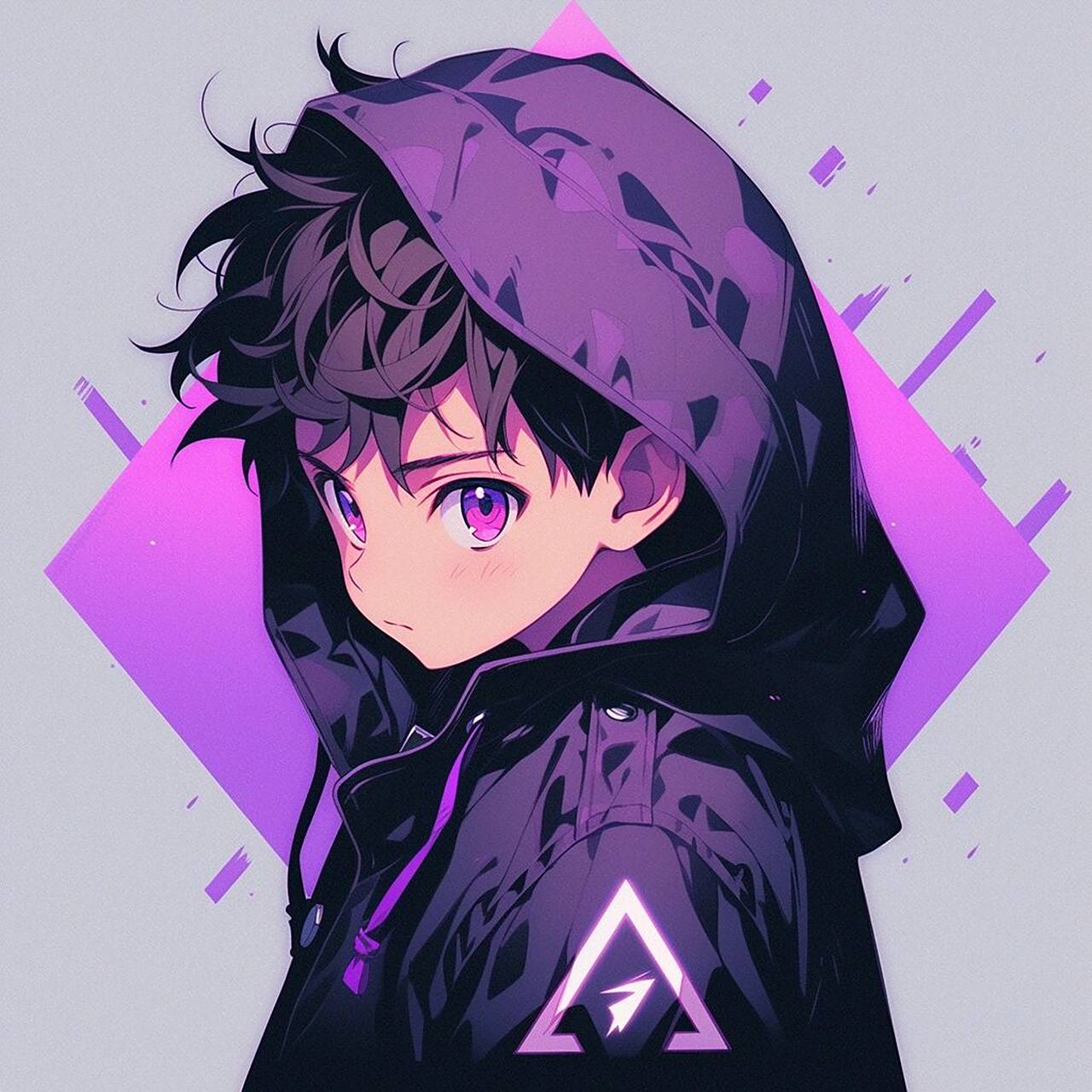 90紫色90神秘感90男生头像 充满神秘气息的紫色系头像.