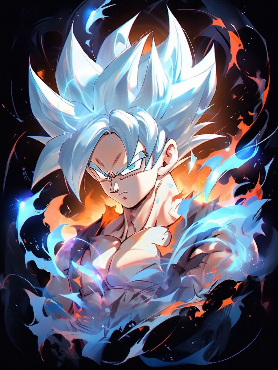 midjourney丨卡卡罗特 各种形态的悟空