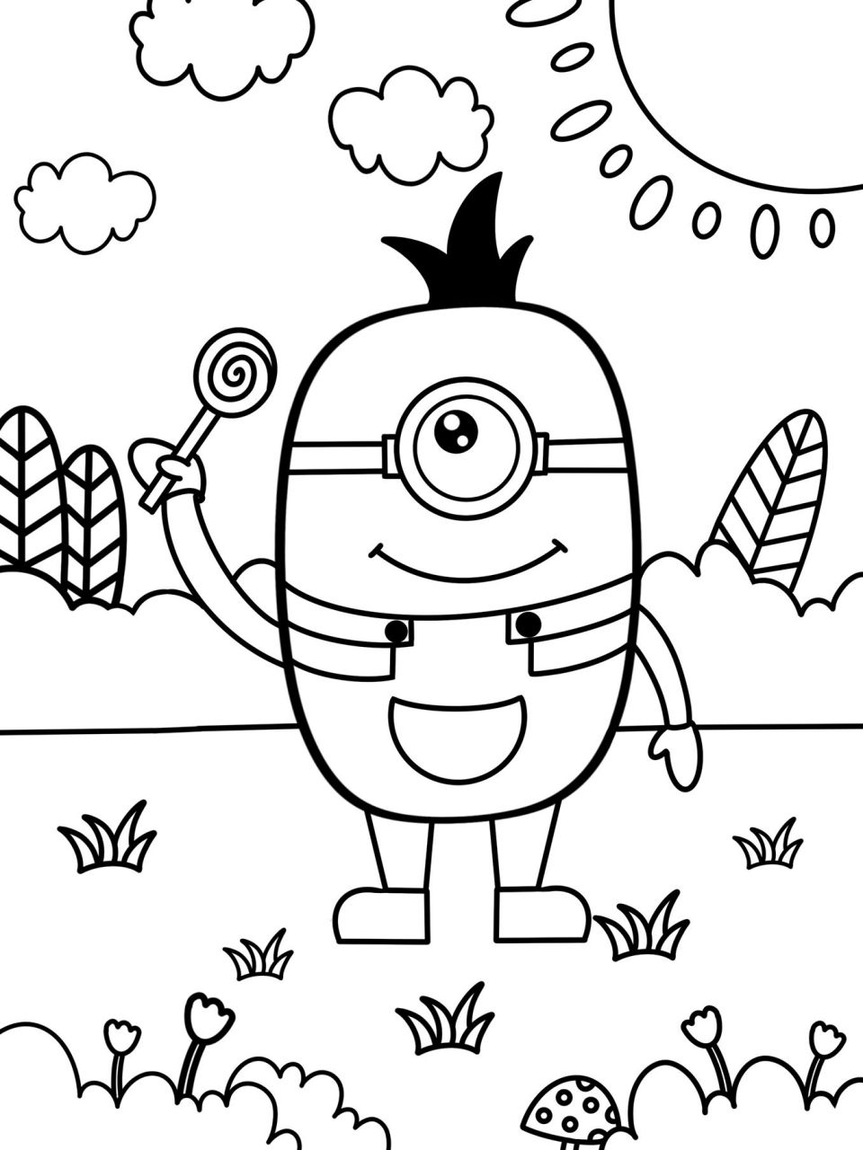 儿童画 简笔画 有线稿 #创意美术儿童画# #儿童简笔画# #儿童创意画