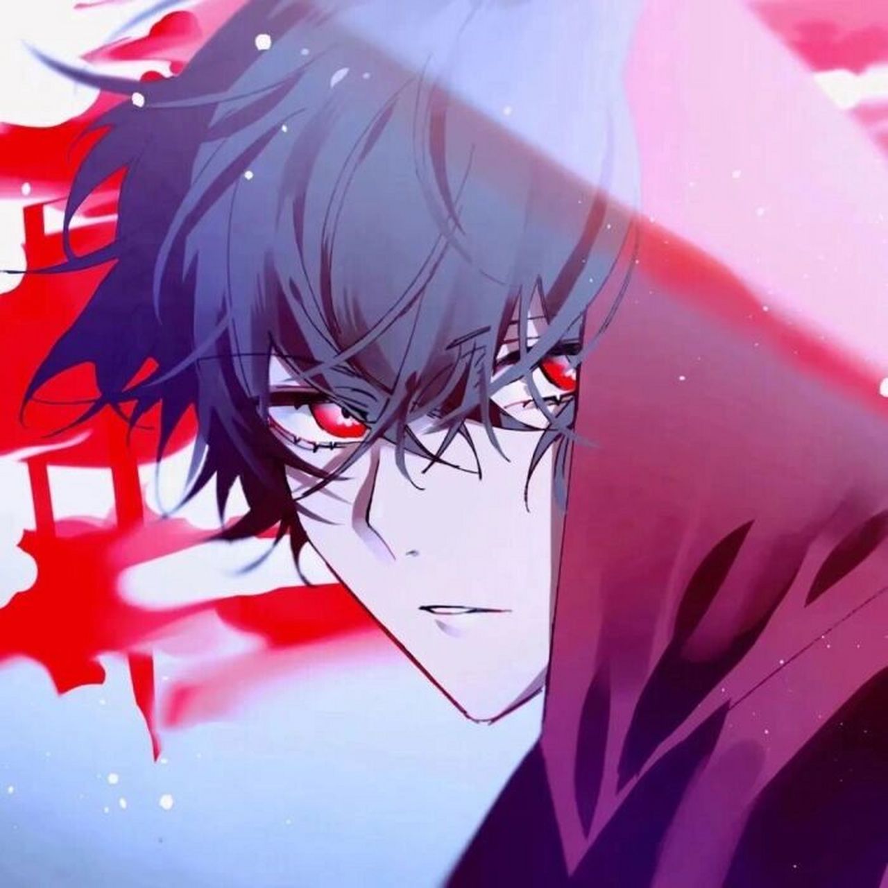 90张动漫男生头像,emo冷漠男头8