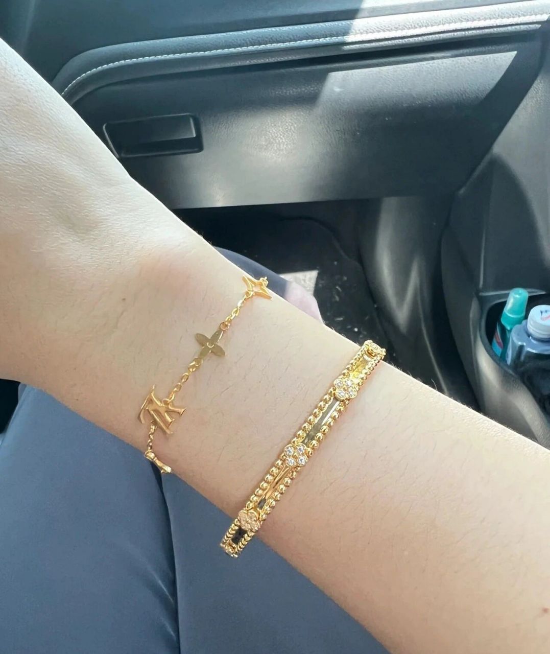 一眼万年的梵克雅宝黄金万花筒手镯 vca/梵克雅宝perlee sweet