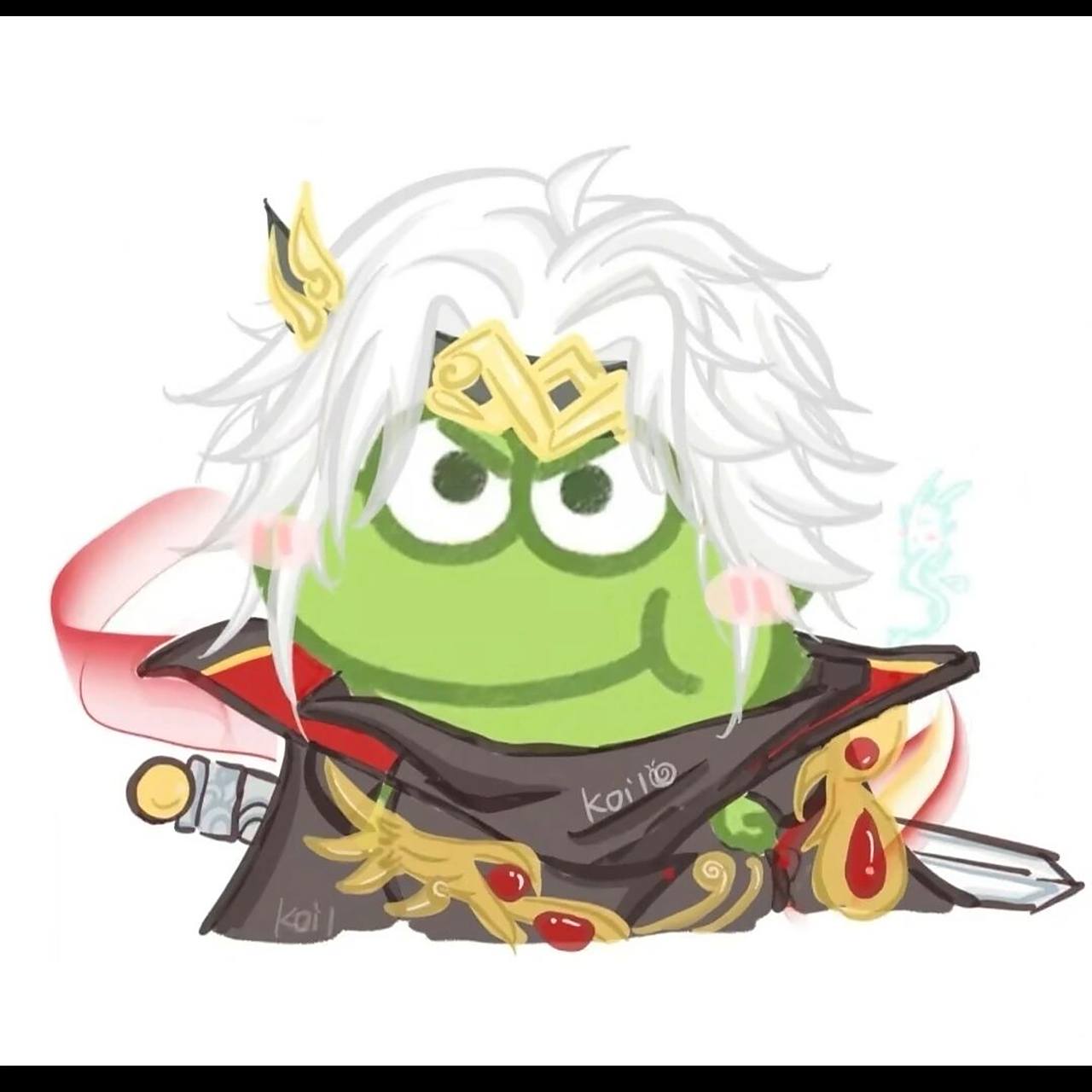 小鳄鱼王者头像 q版小鳄鱼王者头像