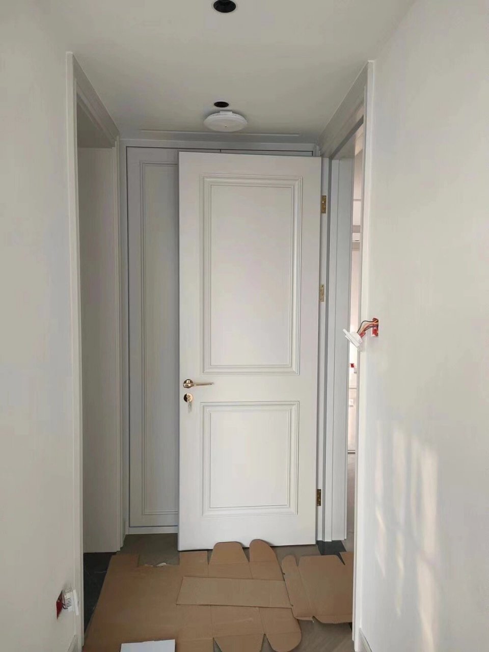 " "白墙配白门95效果到底怎么样呀?