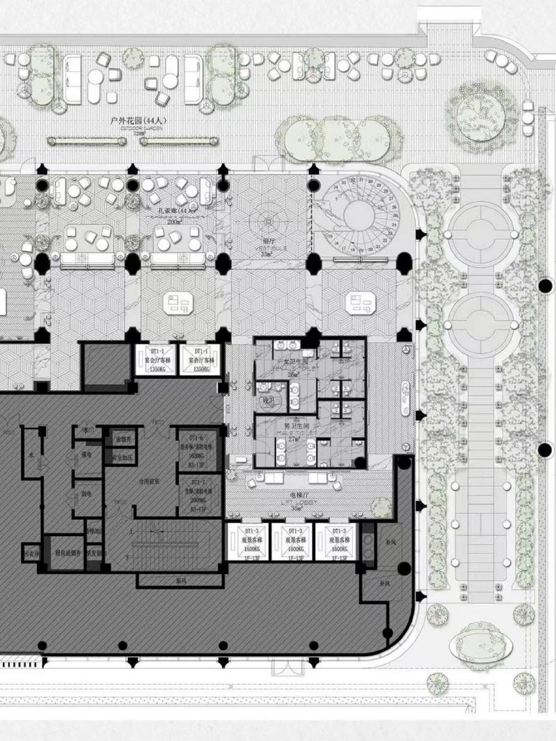 ⚫上海滩华尔道夫酒店室内设计方案