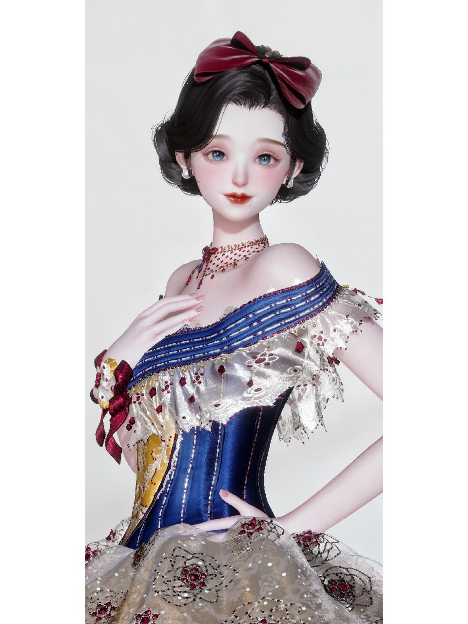 【以闪亮之名】迪士尼公主cos系列 白雪公主