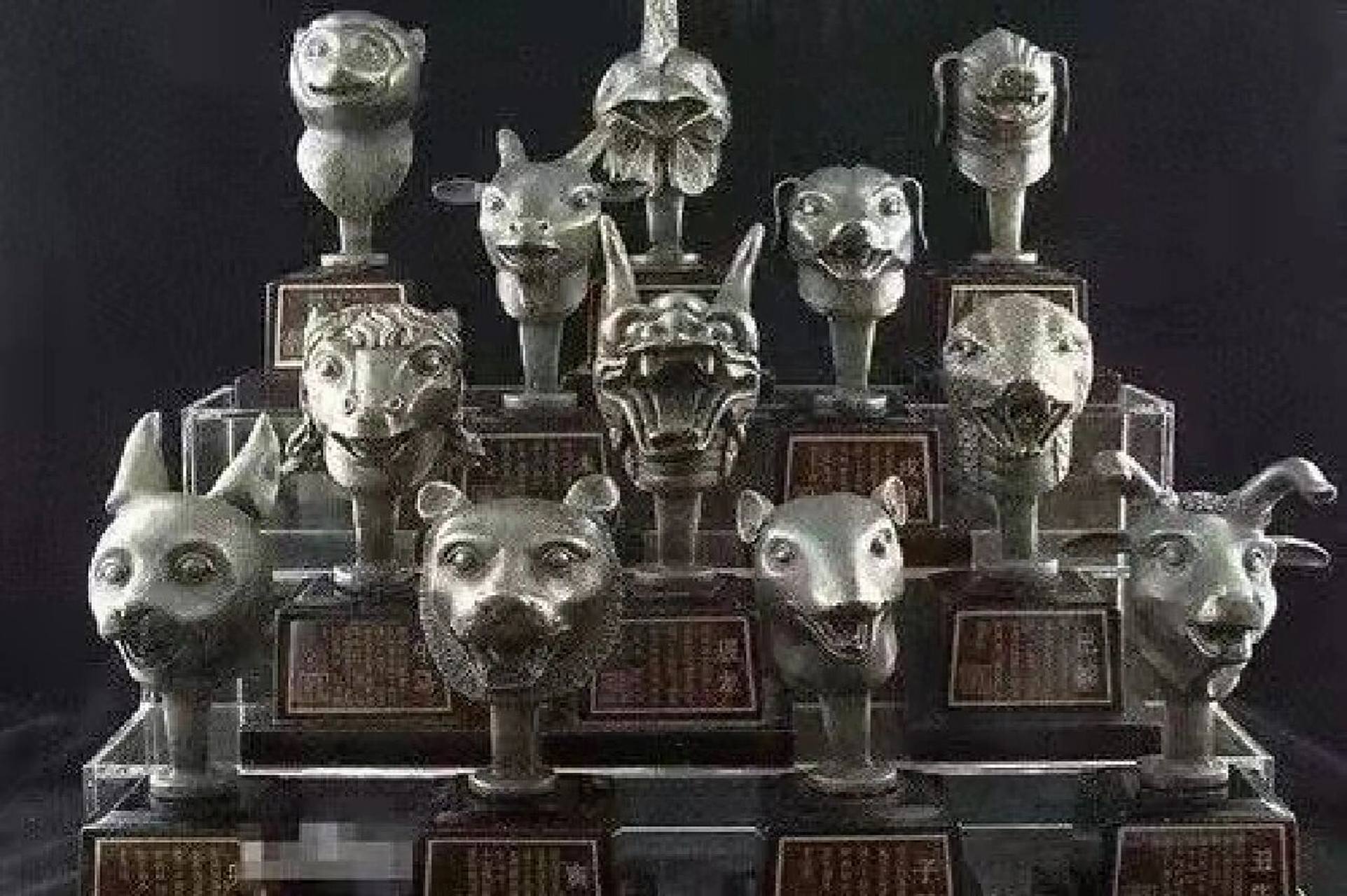 圆明园十二生肖兽首铜像 圆明园十二生肖兽首铜像96 圆明园兽首铜像