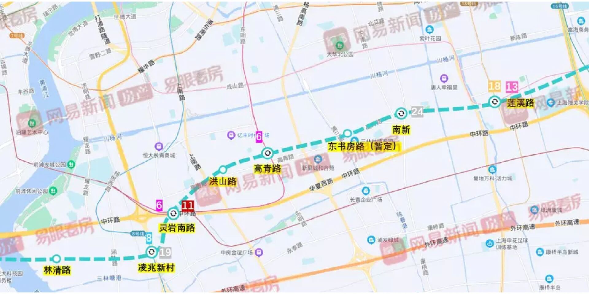 上海地铁26号线大环线图片