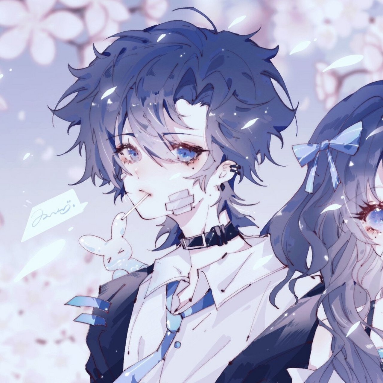 二次元情侣头像 梦幻系列