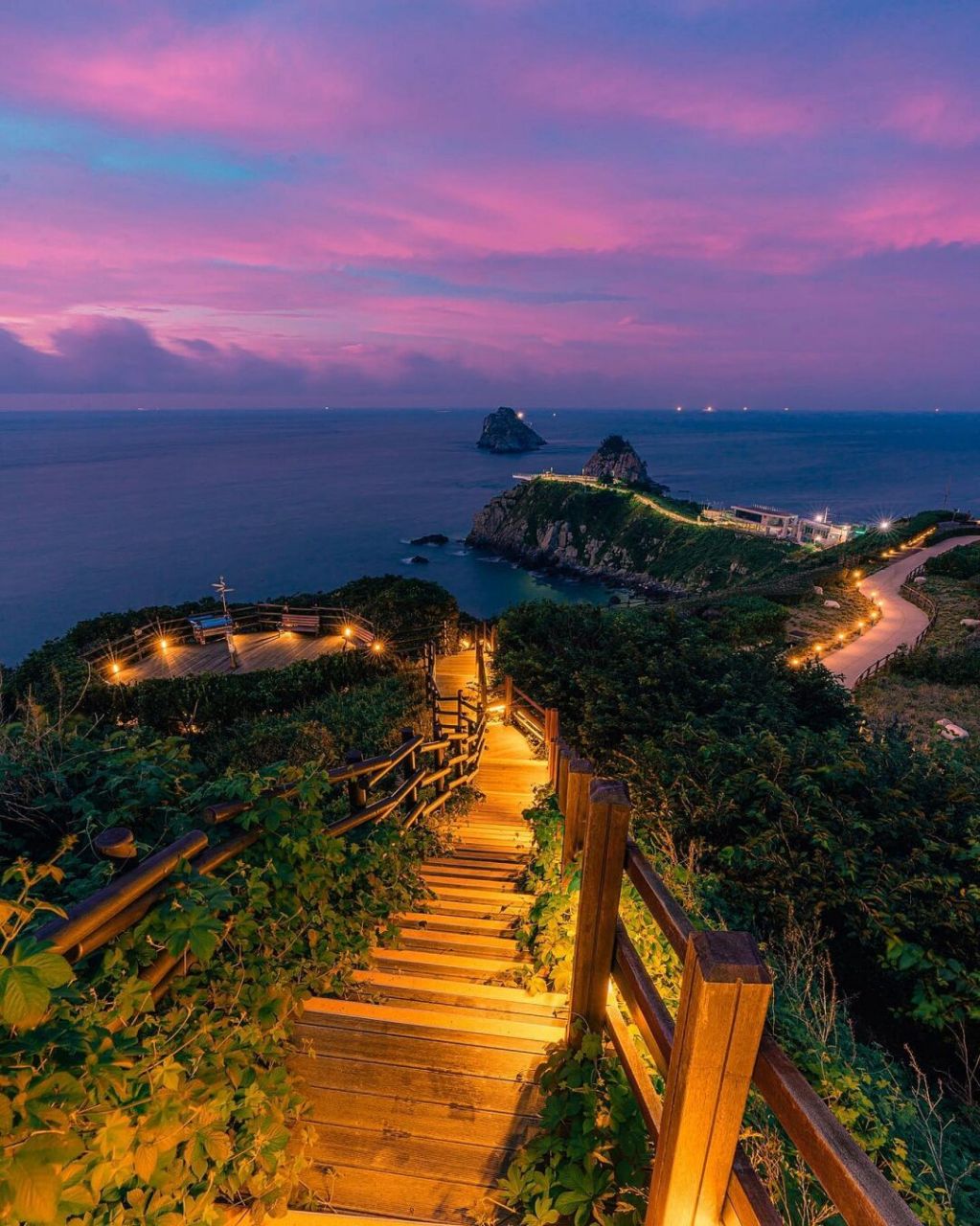 夜景和大海一起度过美妙浪漫的夜晚95 96介绍一下适合和充满浪漫