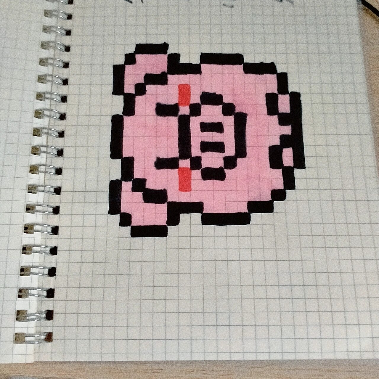 方格纸画画💓💓💓