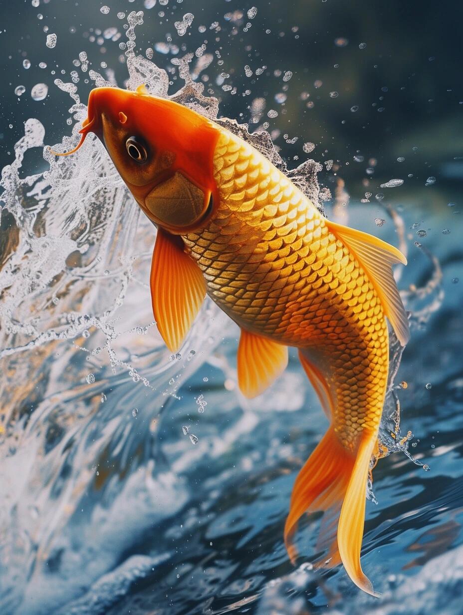 金色鲤鱼,见者有份大吉大利财源广进!04