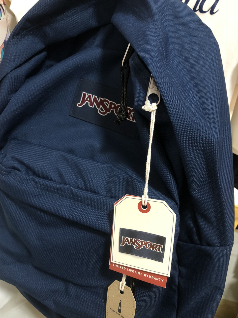 jansport海军蓝   新书包绝美好喜欢