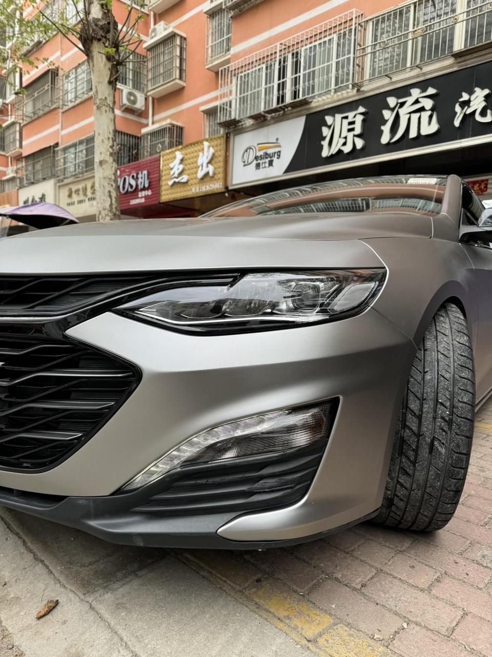 迈锐宝xl贴上这个膜真的是帅哭我了.cys 超亚电光太空灰
