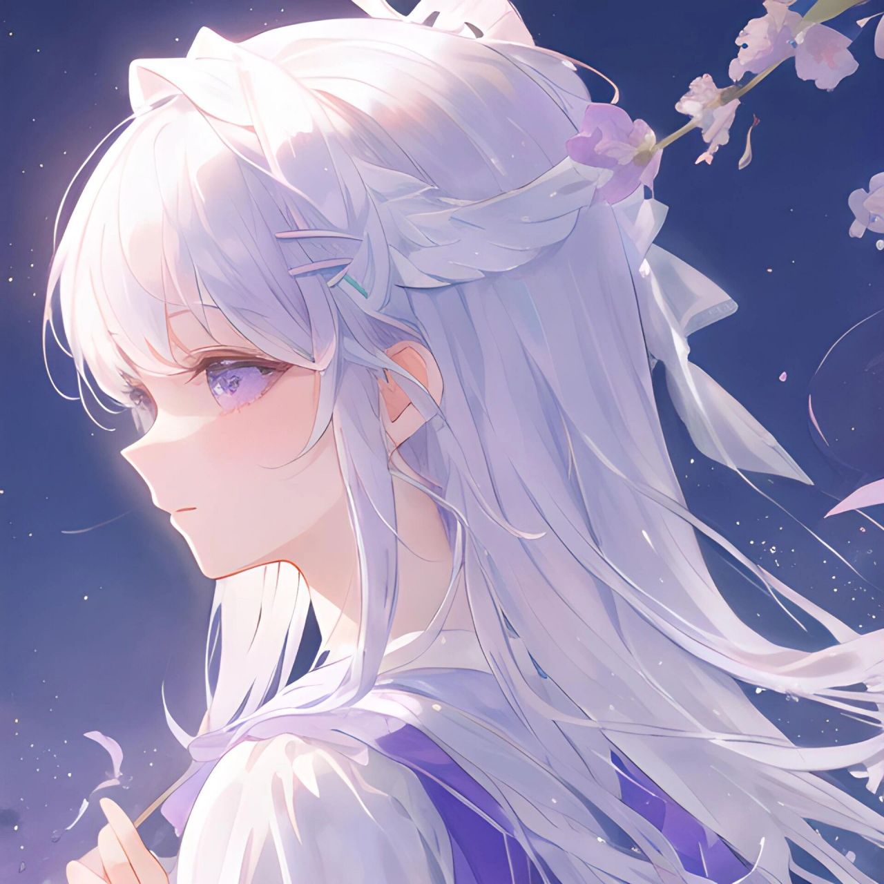 又如一首抒情诗那么优美清幽|紫色系女头         "       投稿人