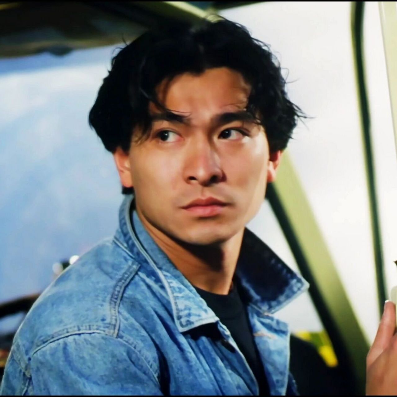 74自截华仔港风头像 华仔真系无得顶!一个字!绝!