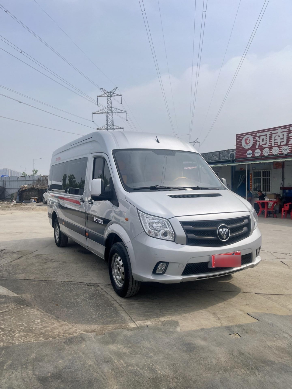 21年5.99米福田图雅诺,长轴中顶,九座蓝牌,小客手续,非营运