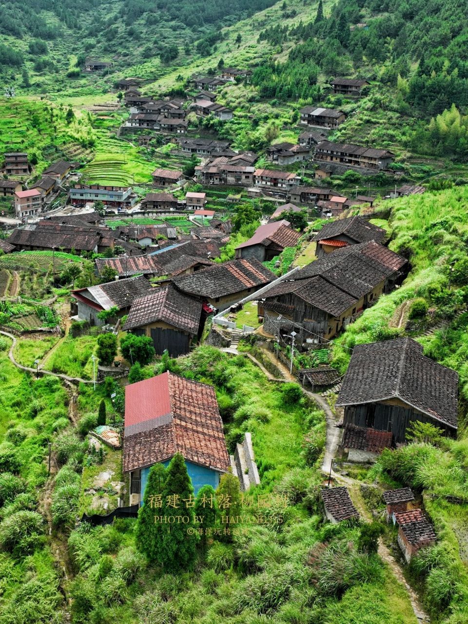 福建深山版小布达拉 柳园村位于仙游县西北部,在雄伟的戴云山麓东面