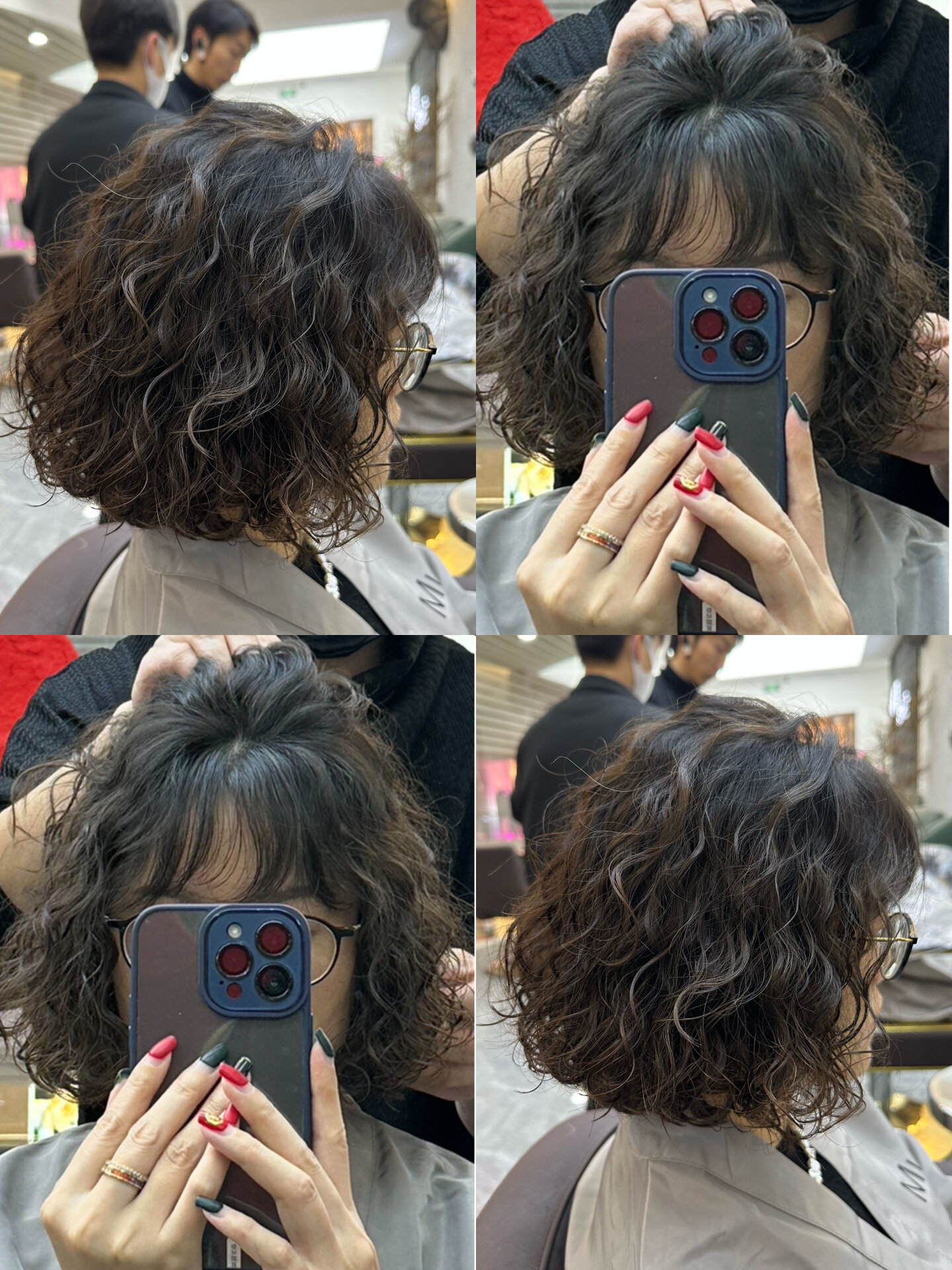 头尖 头发细软贴 短发这样烫 昆明烫发