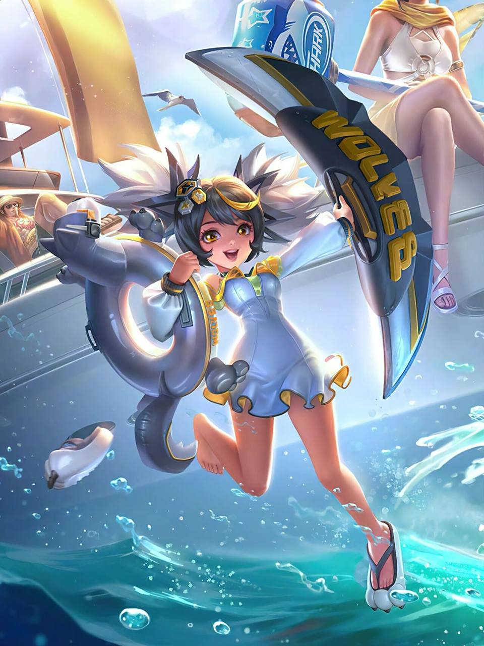 小乔缤纷独角兽新星元-嗷呜小狼海报来啦6015 大家快快收藏起来哟