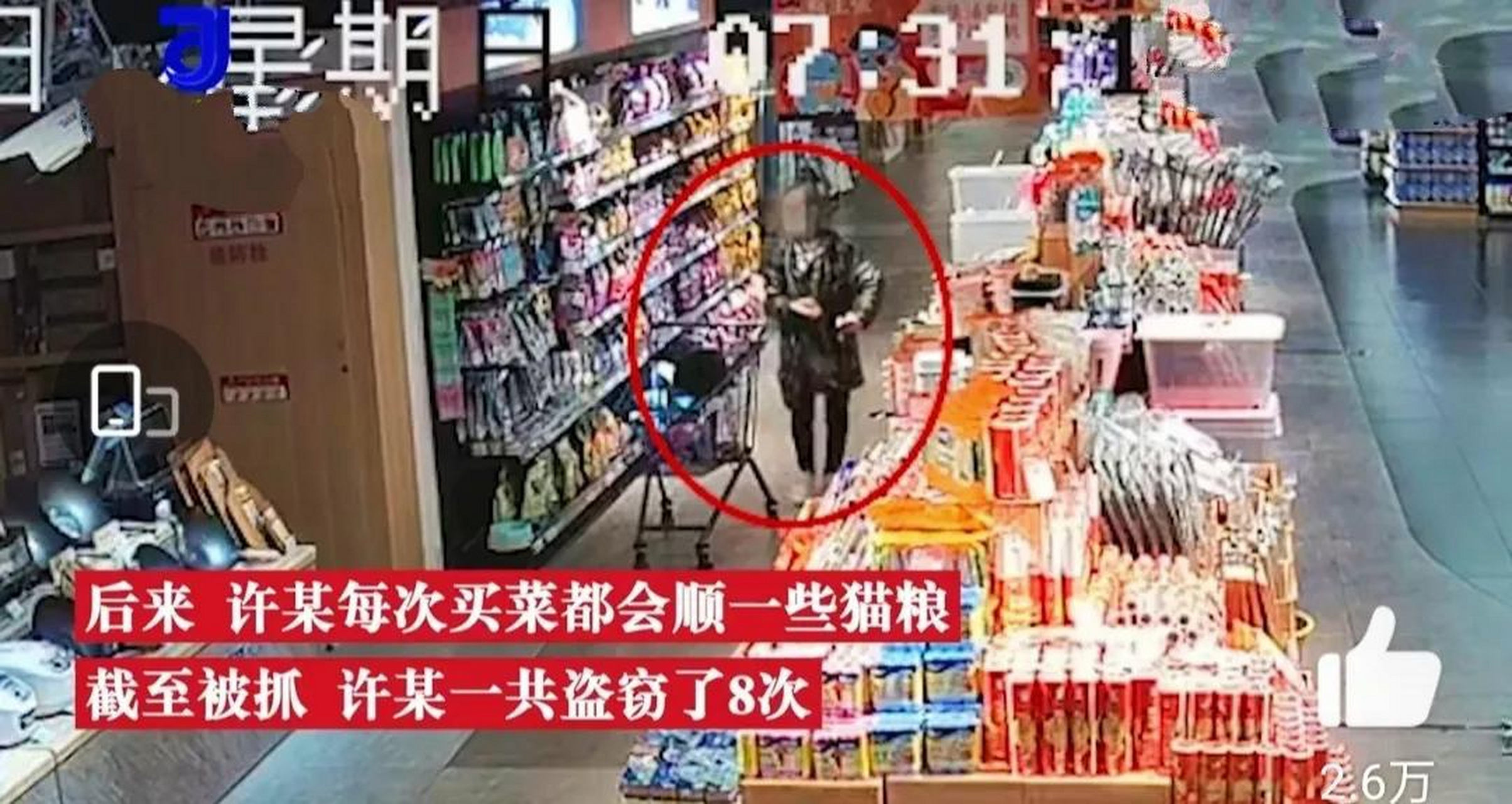 偷钱被抓