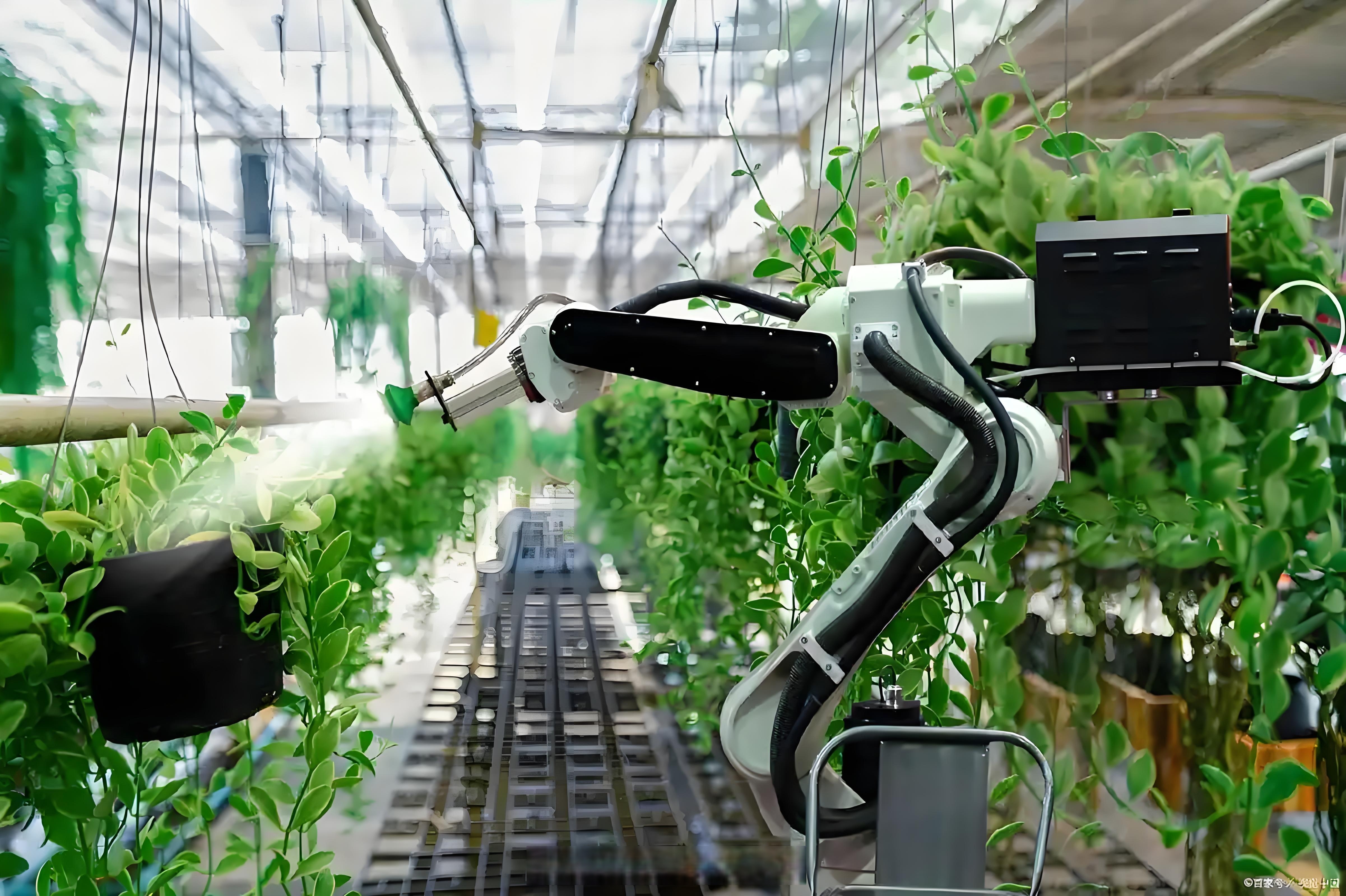记者采访时表示,农业机器人农业新质生产力工业机器人在农业灌溉环节