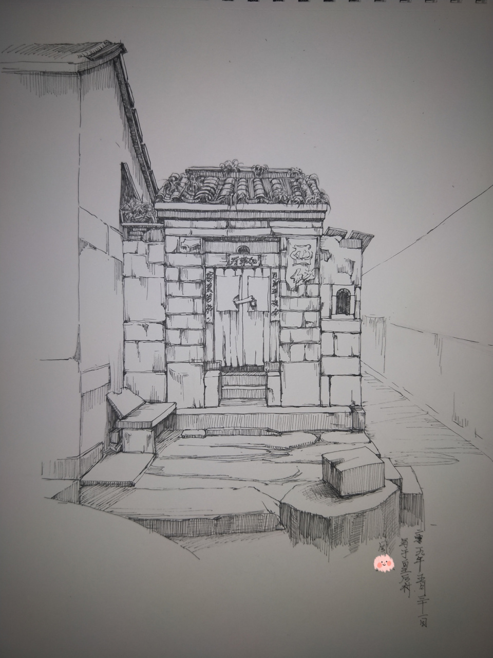 太行山风景写生 去年的五月份跟老师去了河南太行山写生,为期十一天