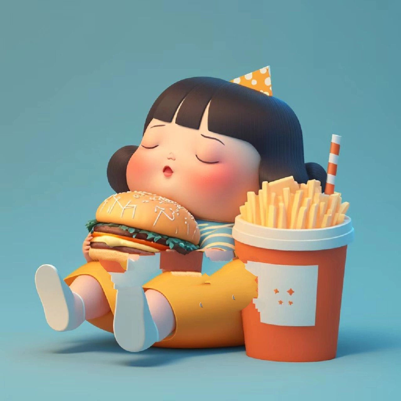 这头像太适合我姐妹 白白胖胖,充满希望,健康可爱,充满期待,没心没肺