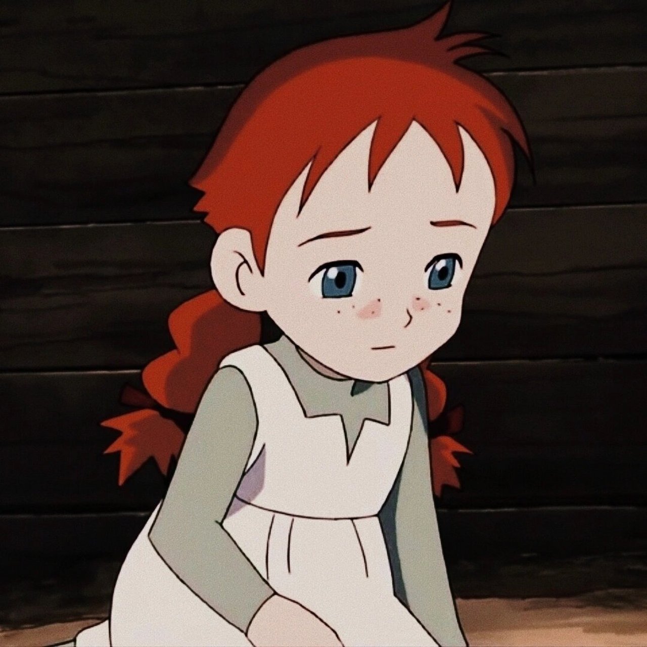 「可爱女孩头像」小安妮 02截自《你好安妮》 喜欢可自截拿图︱请勿