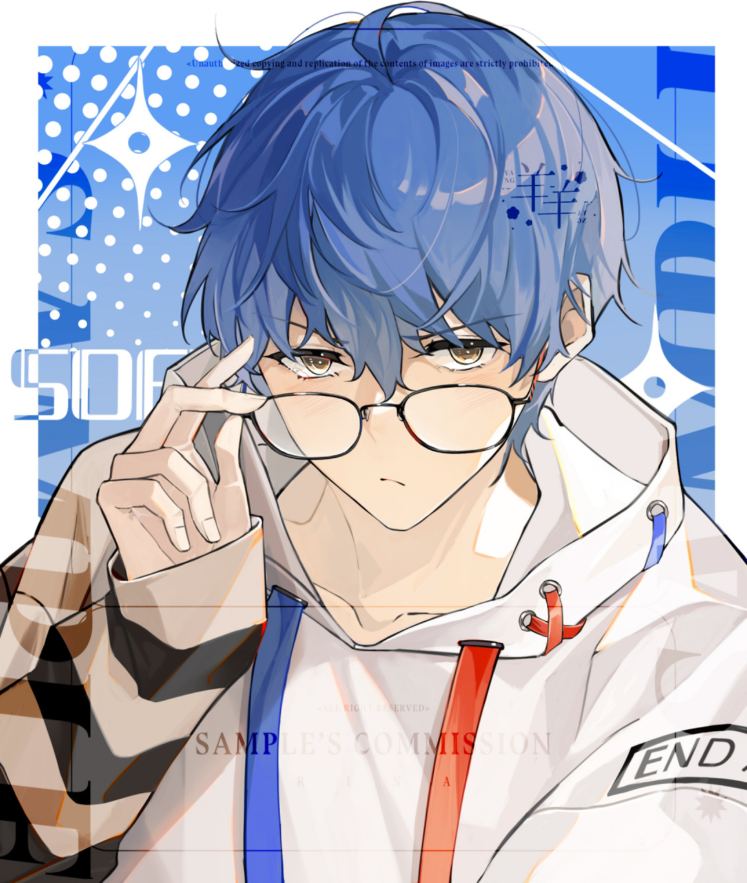 简茸生日快乐98 画师:好省suuygo 	 好喜欢这个脸00 私稿禁all