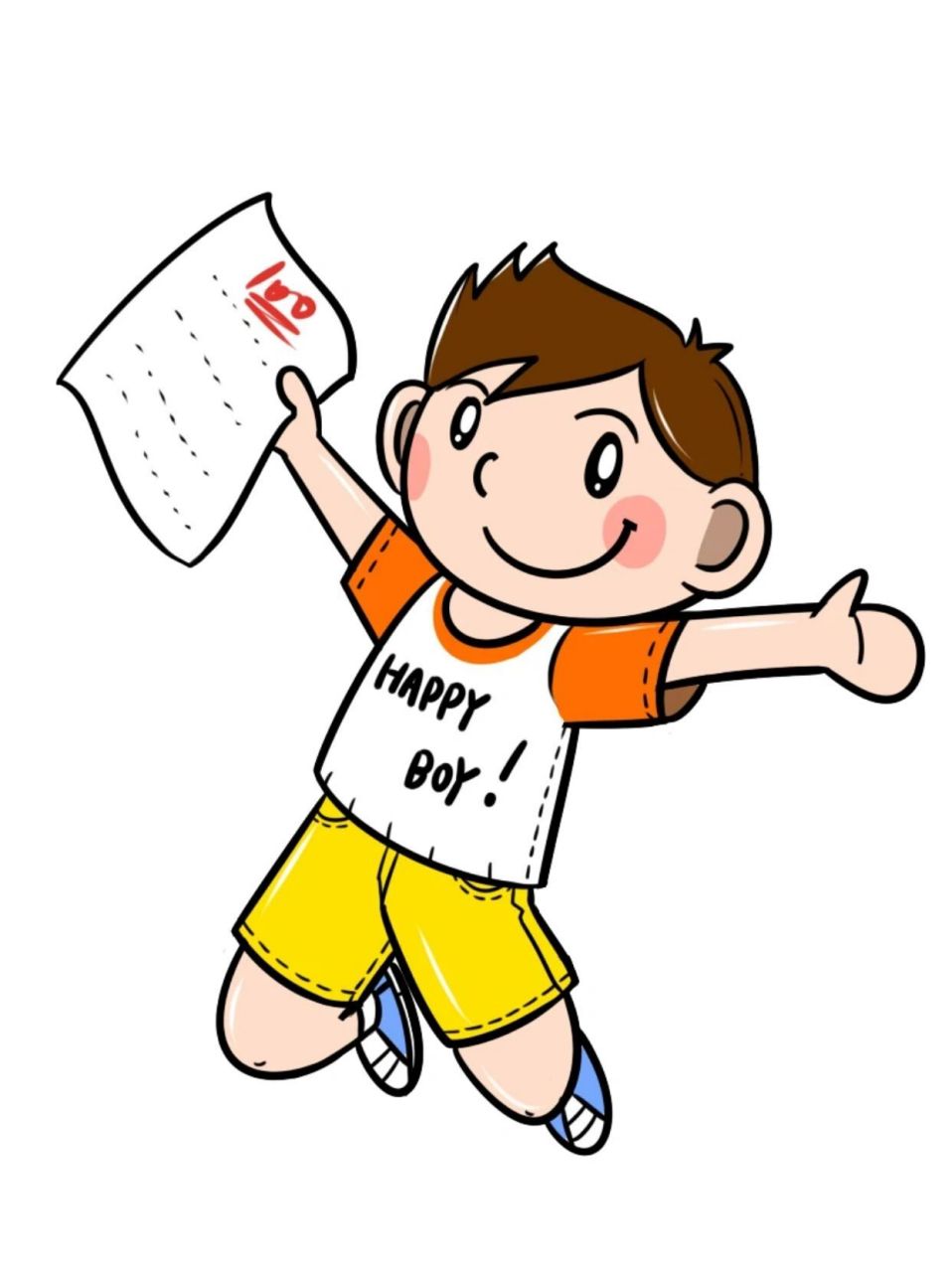 手工剪纸🌈卡通小学生形象||环创可打印 上午好呀👋今天拾月分享