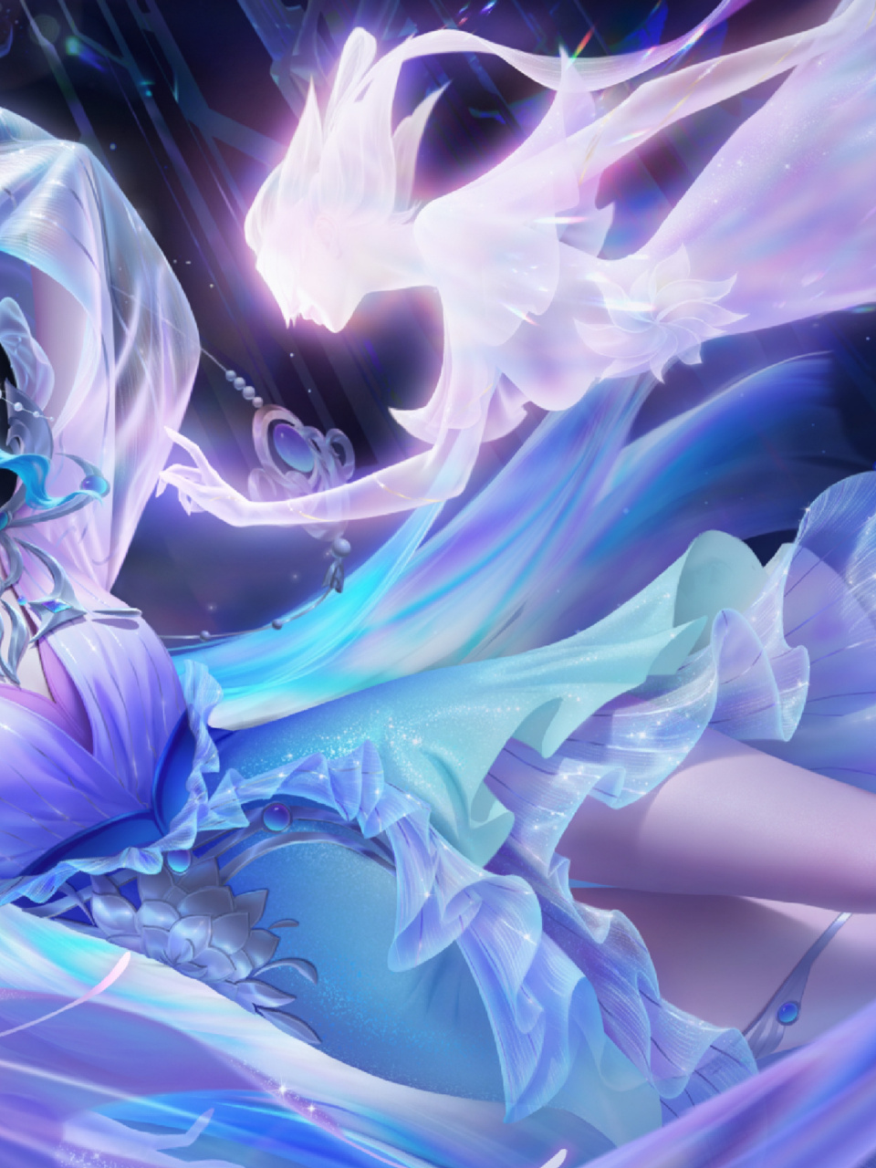 王者荣耀 貂蝉荣耀典藏 幻阙歌 高清海报 别的不说,婵姐的脸是真的能