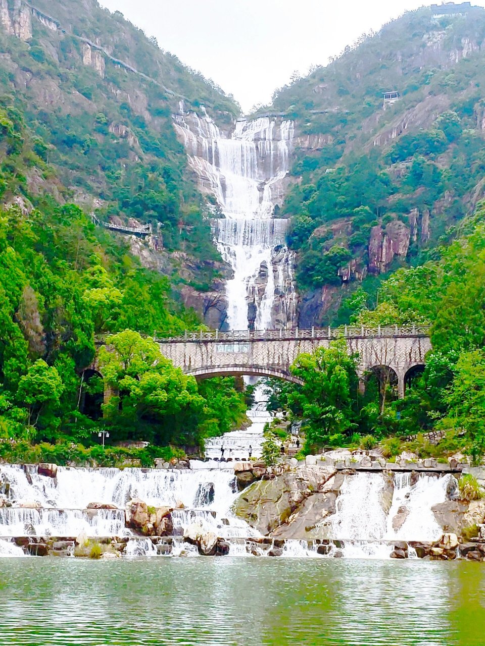 天台山大瀑布,中华第一高瀑丨浙江游踪 早己关注天台山大瀑布,亦是