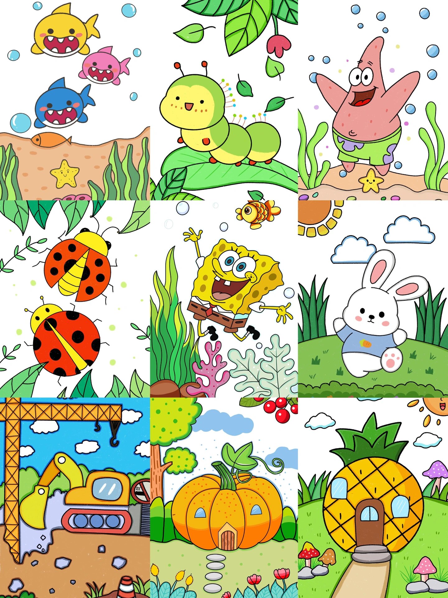 儿童画合集/高清无水印