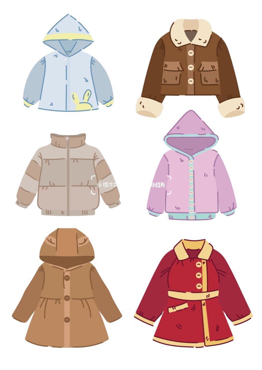 儿童幼儿衣服94春夏秋冬四季服饰可打印 本期给大家整理了一期