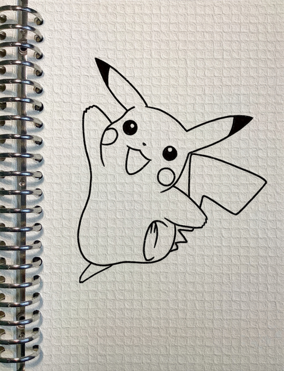 今日分享简笔画(24)皮卡丘(内有过程) 皮卡皮卡皮～皮卡皮～皮卡