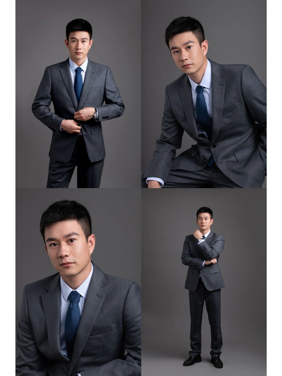 男士形象照 | 简约拍照姿势轻松get 📷男士也可以轻松get职业形象照