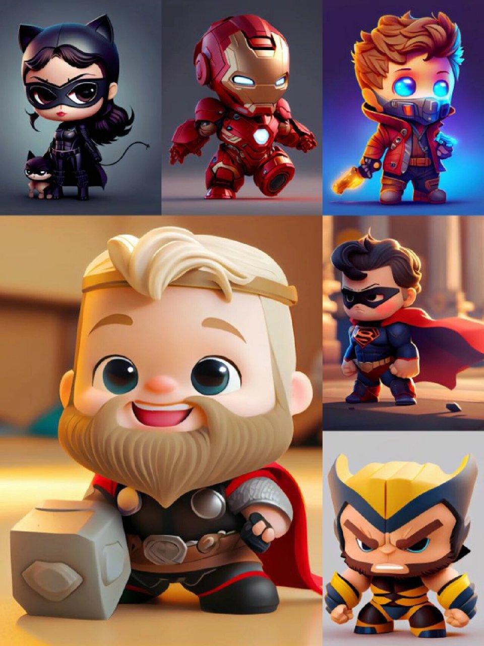 可爱q版复仇者联盟来喽,第4版