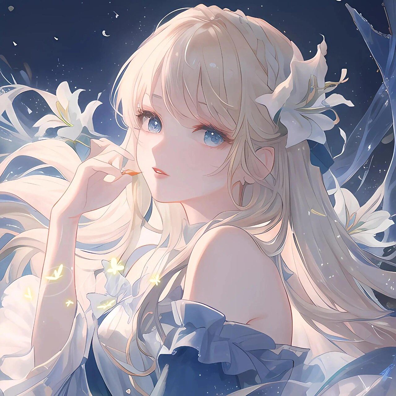 女生头像 | 珍藏很久的绝美动漫女头|闺蜜 由无界ai生成可以做闺蜜