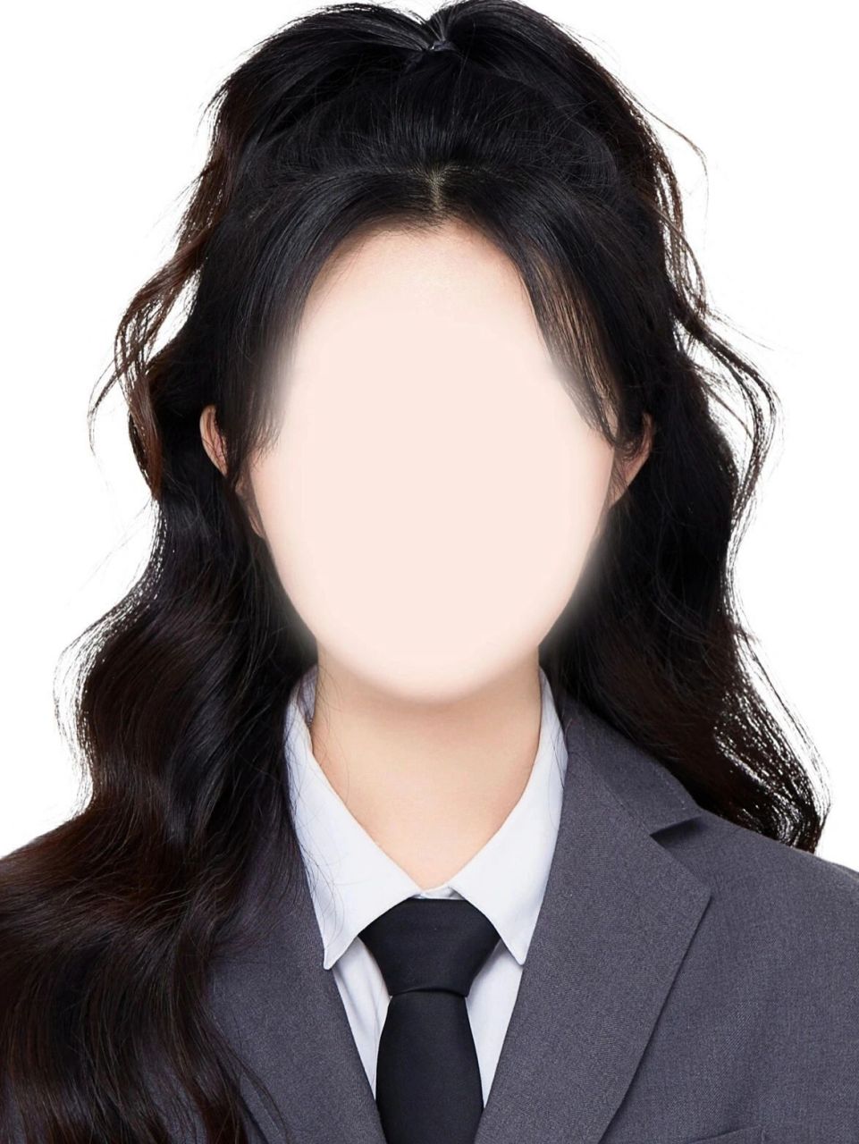 韩式证件照模板!自己动手,丰衣足食06 用美图秀秀和醒图就可以.