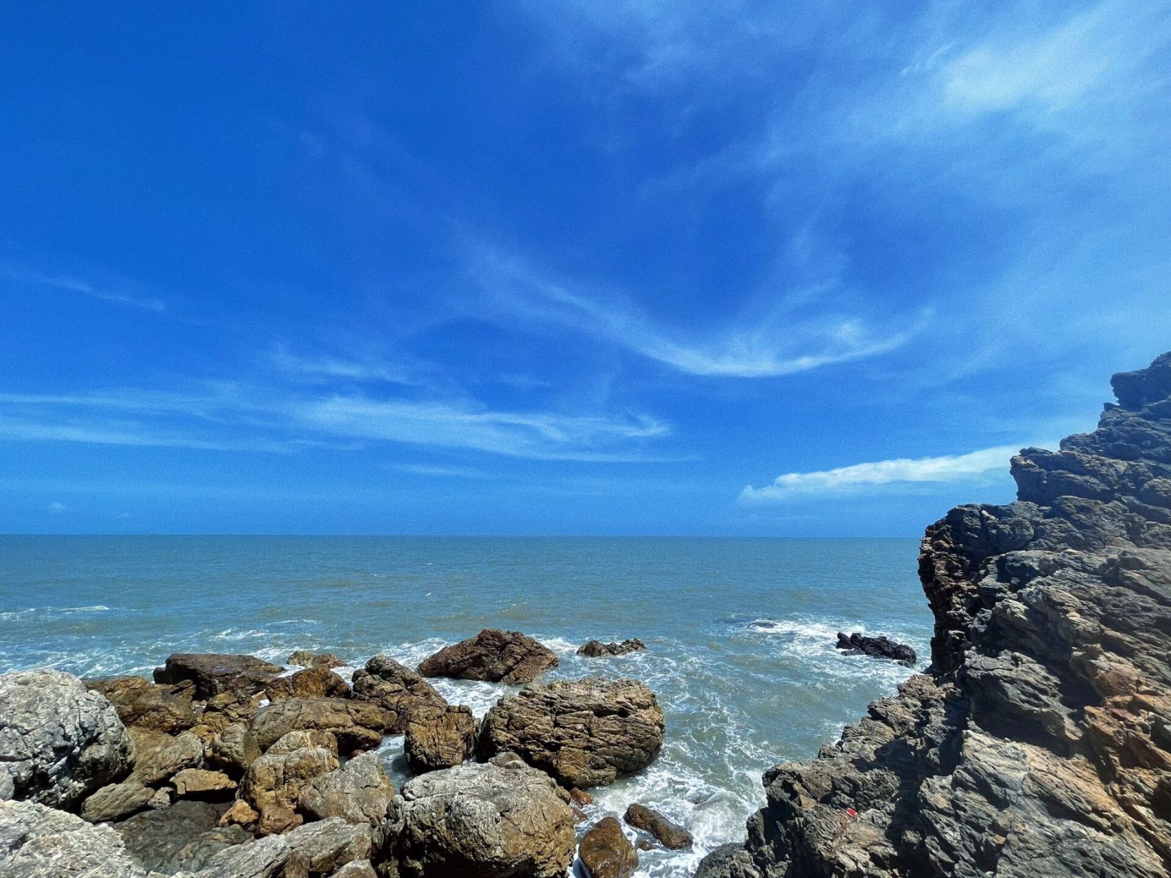 广东·茂名超长海岸线:晏镜岭_童子湾 可以打卡 山·海 | 日出·日落