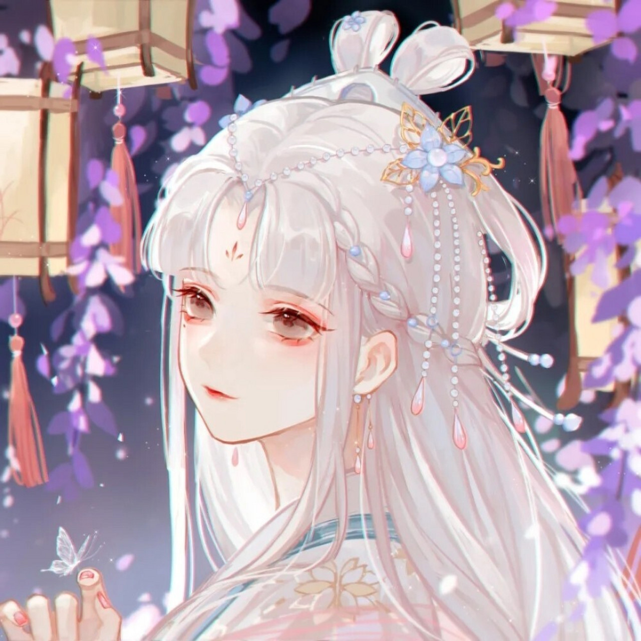 动漫古风女头推荐|今我来思,雨雪霏霏 昔我往矣,杨柳依依.