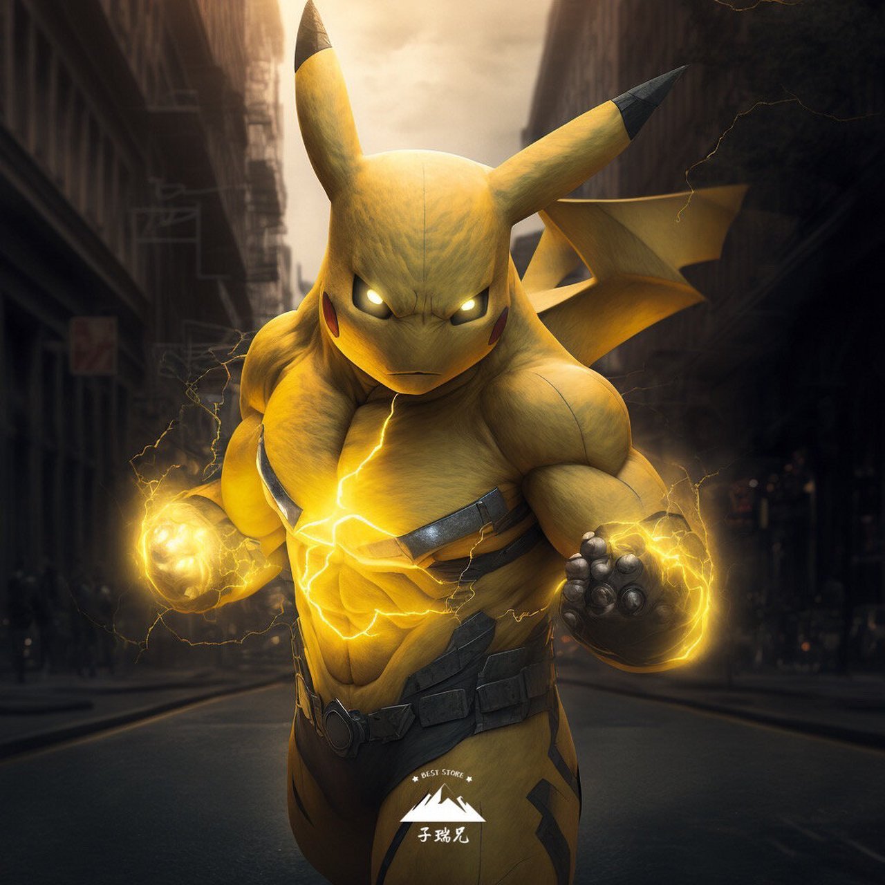 肌肉猛男 皮卡丘