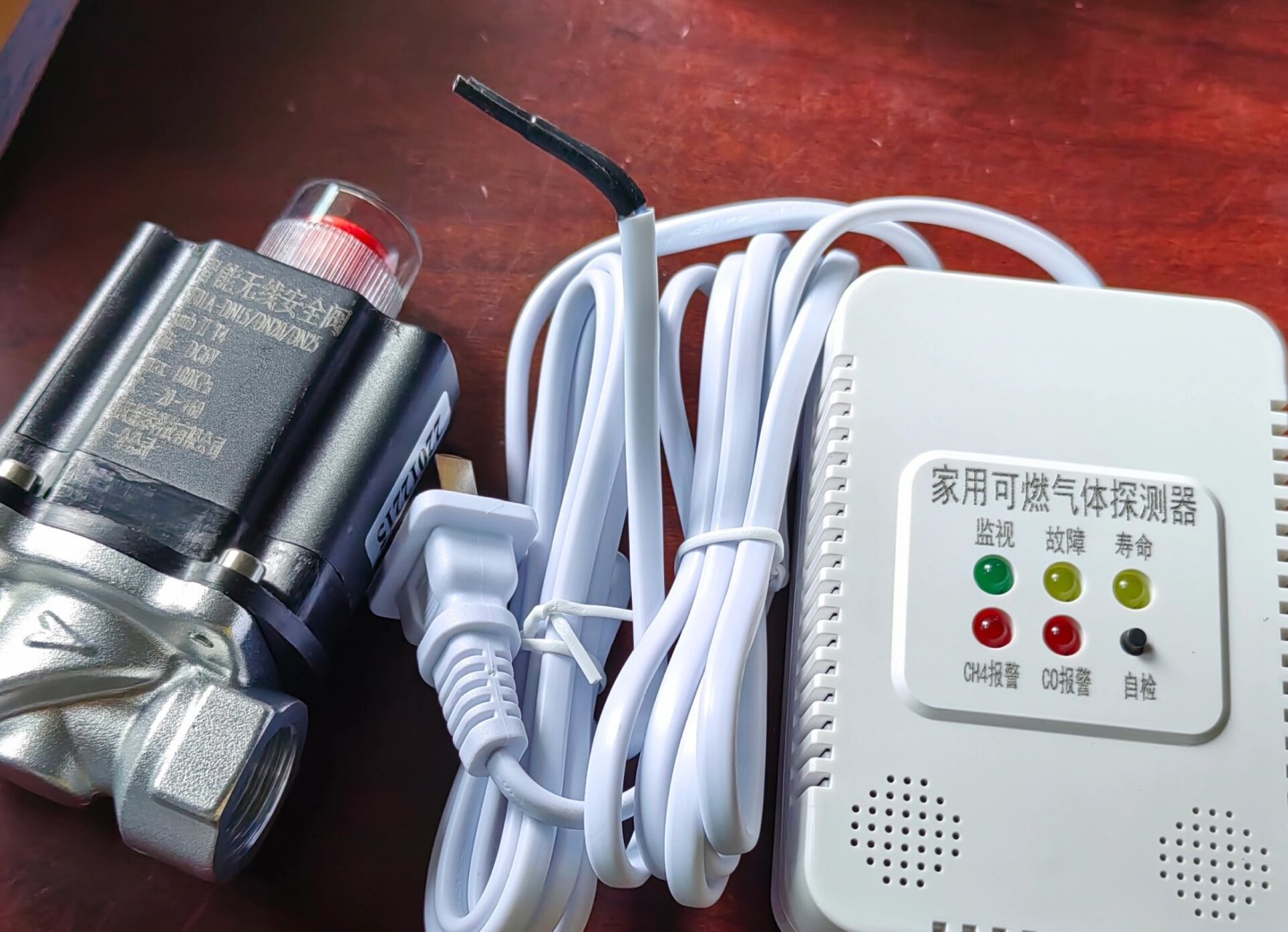 燃气报警器 重庆能泰燃气报警器,有线/,无线款,家用