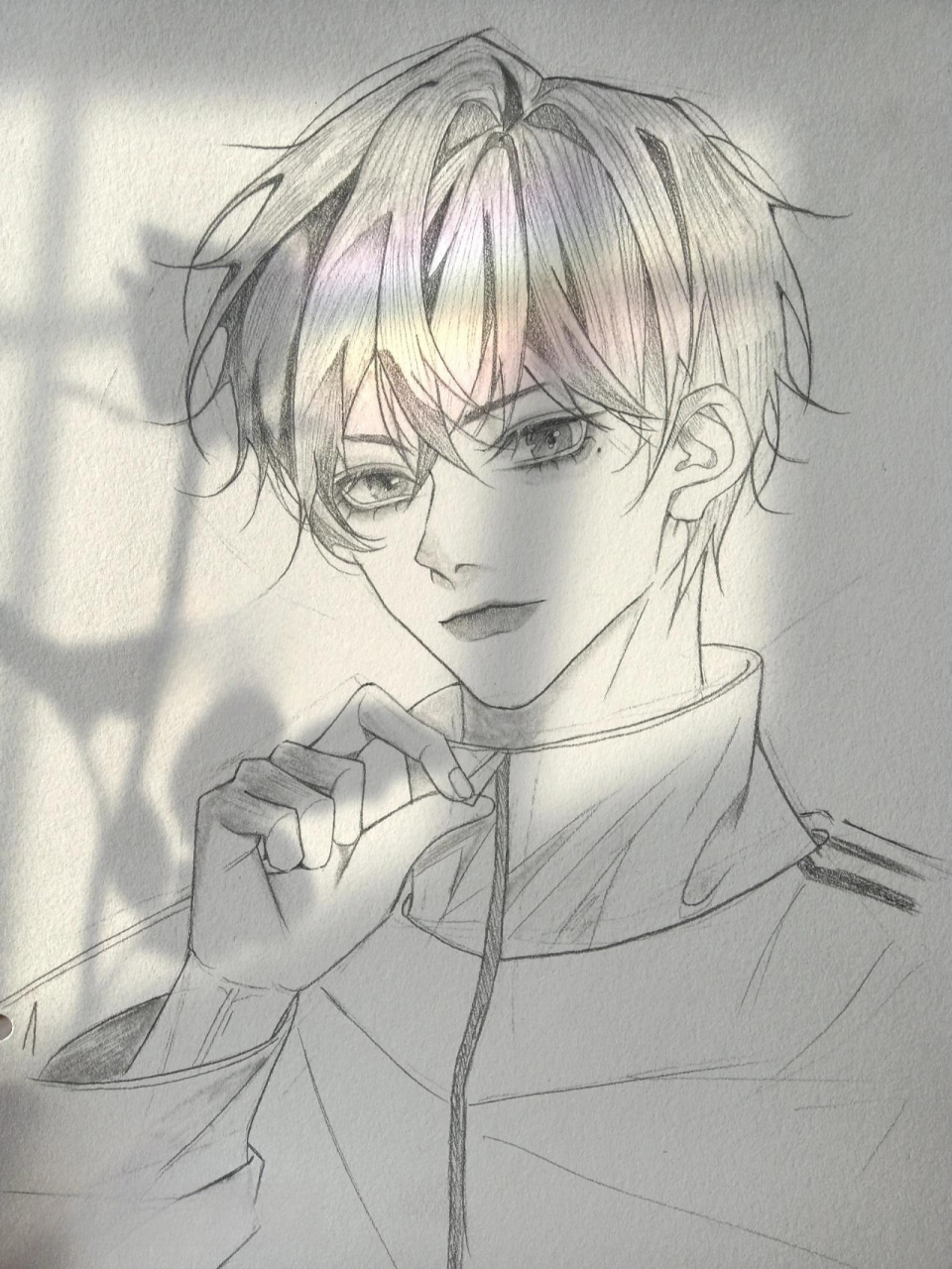 教你画谢俞   学不会,别打我,打自己.