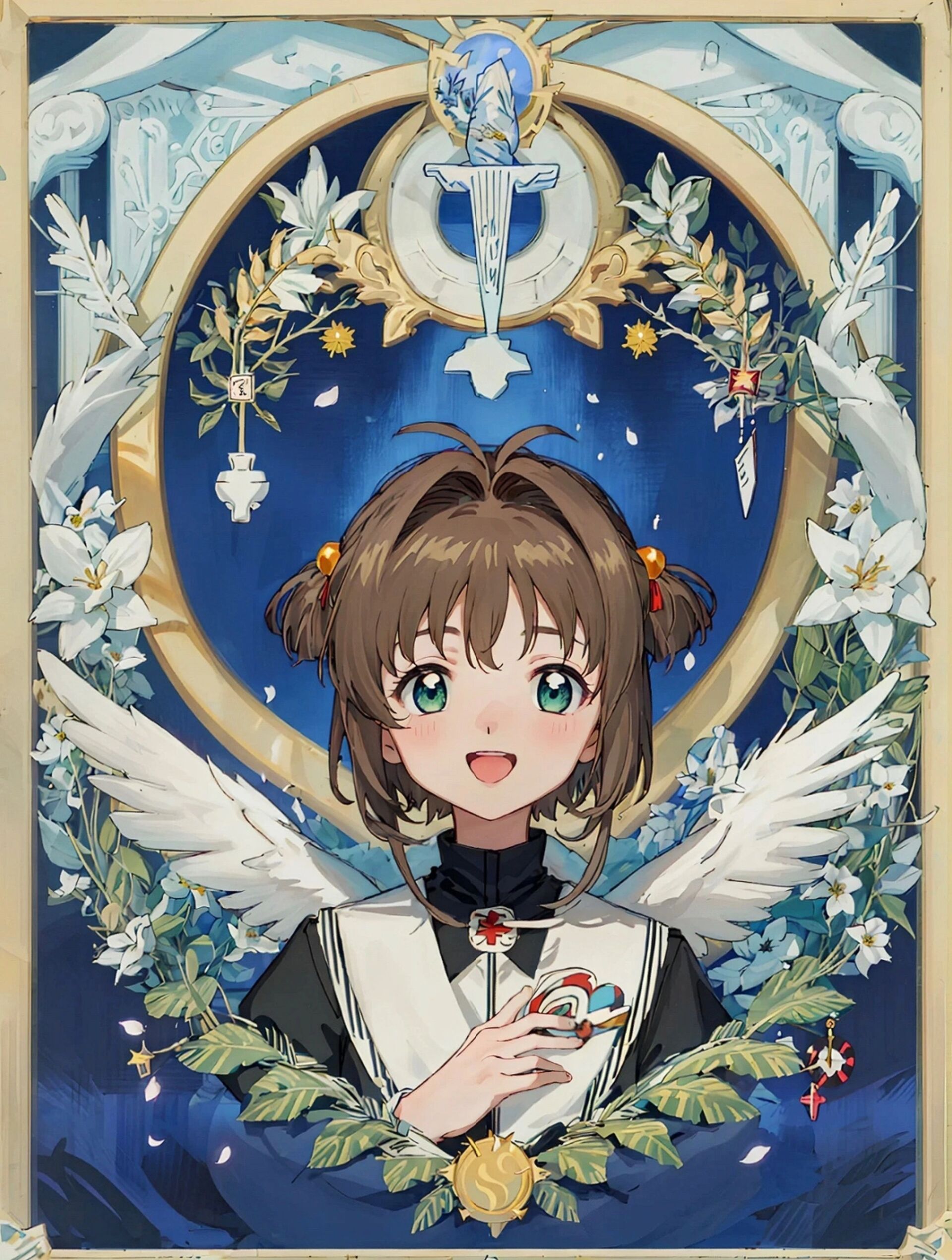 漫画素材分享|魔卡少女樱