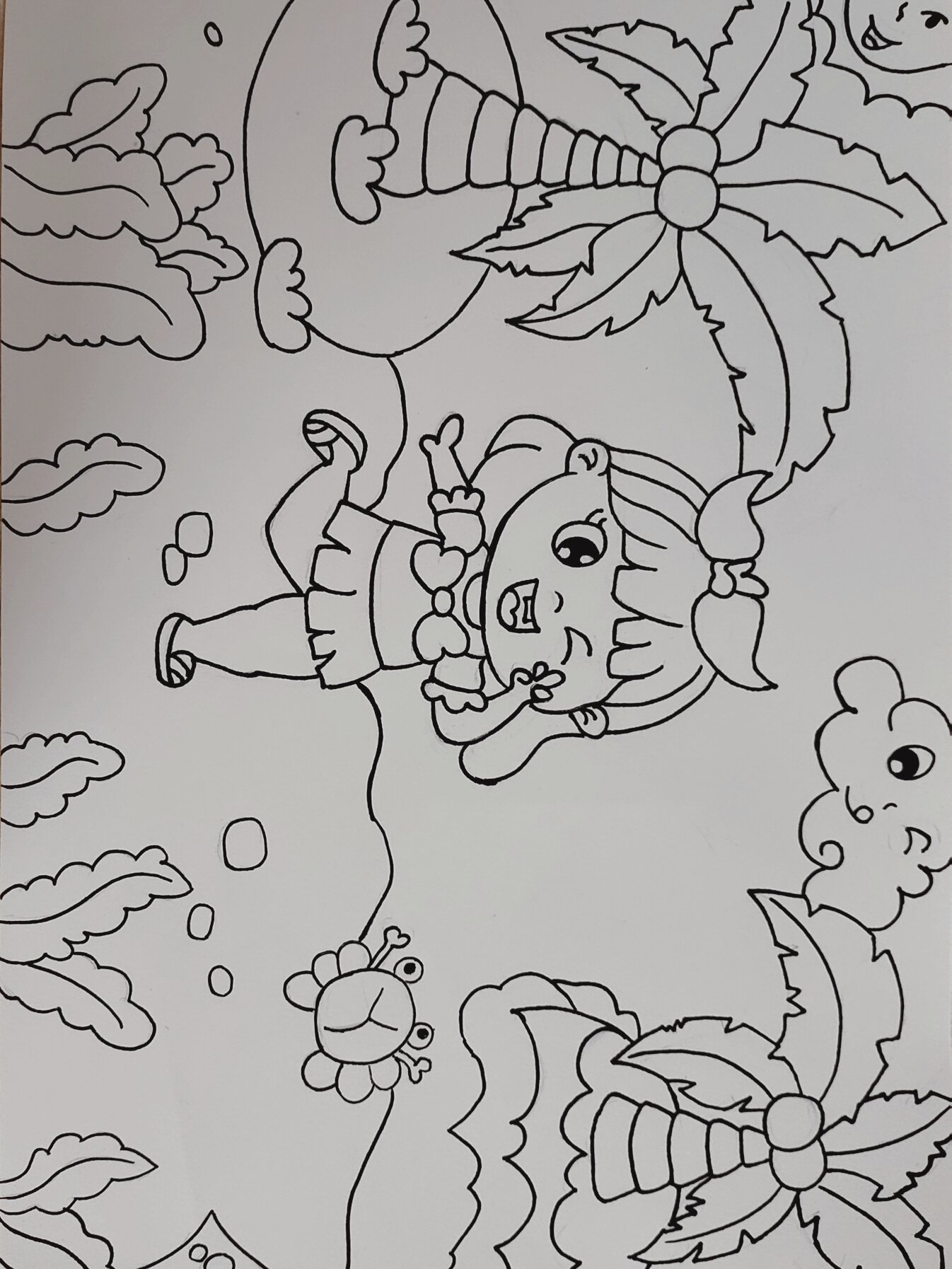 儿童简笔画人物 临摹